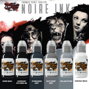 World Famous Ink Thomas Carli Jarlier Noire Ink Set