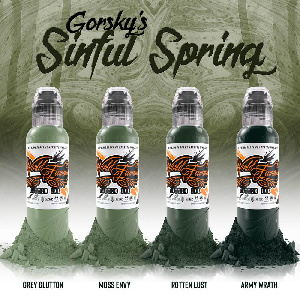 World Famous Ink Damian Gorski Sinful Spring Set