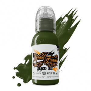 World Famous Ink Jay Freestyle - Olive Green