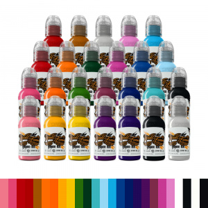 World Famous Ink 25 Bottle Color Set