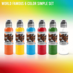World Famous Ink Simple Color Set