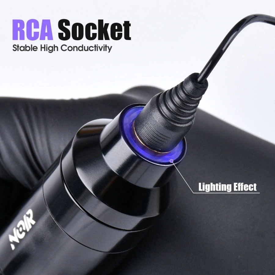 Беспроводная тату машинка Noir Wireless Rotary Tattoo Pen Machine – цена, описание и отзывы — фото