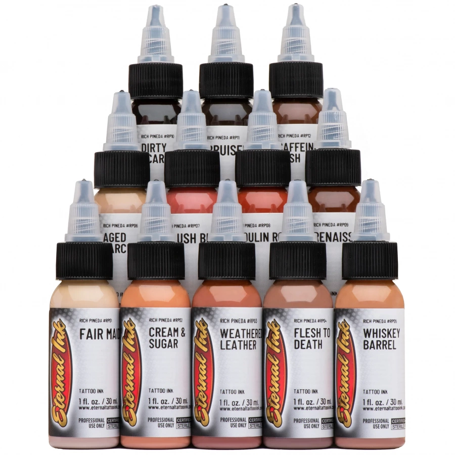 Набор красок Eternal Rich Pineda Flesh To Death 12 Colors Set – цена, описание и отзывы — фото