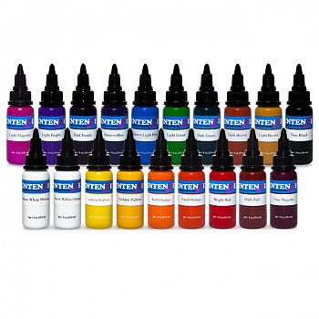 Intenze 19 color set