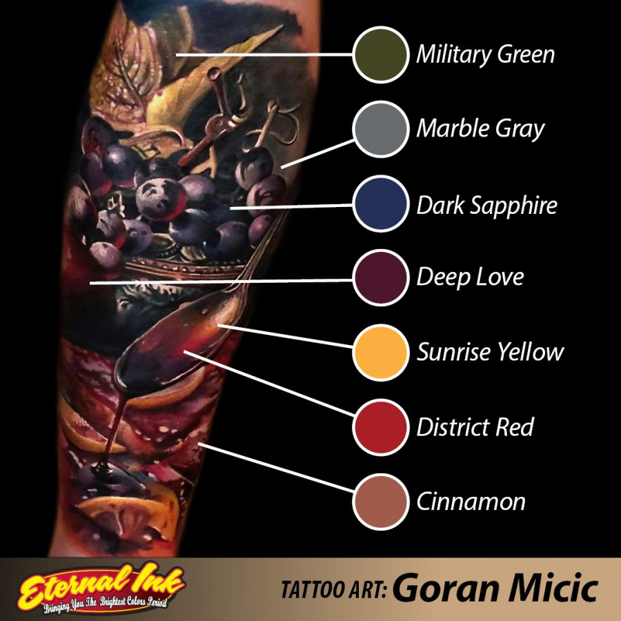 Набор красок Eternal goran micic artist's palette full set GMS – цена, описание и отзывы — фото