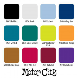 Набор красок Eternal Motor City Ink Set 12 Colors – цена, описание и отзывы — фото