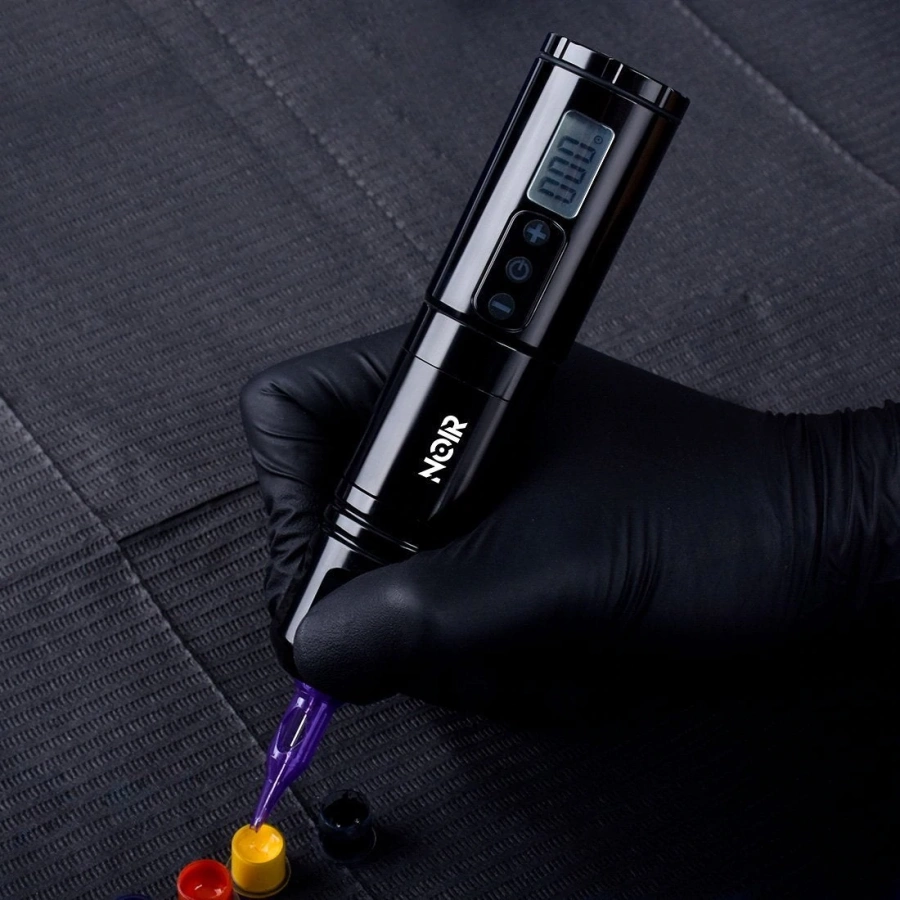 Беспроводная тату машинка Noir Wireless Rotary Tattoo Pen Machine – цена, описание и отзывы — фото