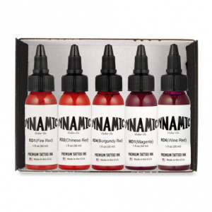 Набор красок Dynamic Tattoo Ink Lips and Roses Color Set – цена, описание и отзывы — фото
