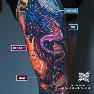 Набор красок World Famous Ink A.D. Pancho ProTeam Color set – цена, описание и отзывы — фото