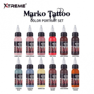 Набор красок Xtreme Ink Marko Tattoo Color Portrait Set – цена, описание и отзывы — фото