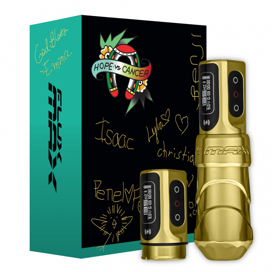FK irons Spektra Flux Max Hope Versus Cancer Gold 4.0 mm 2 PowerBolt