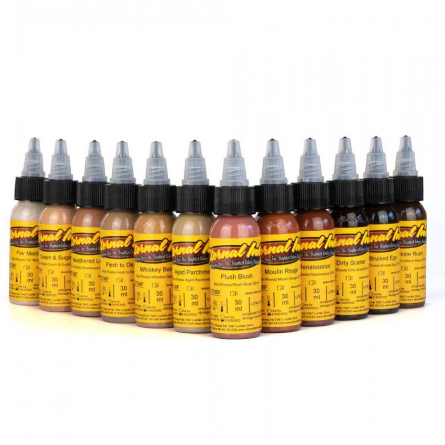 Набор красок Eternal Rich Pineda Flesh To Death 12 Colors Set – цена, описание и отзывы — фото
