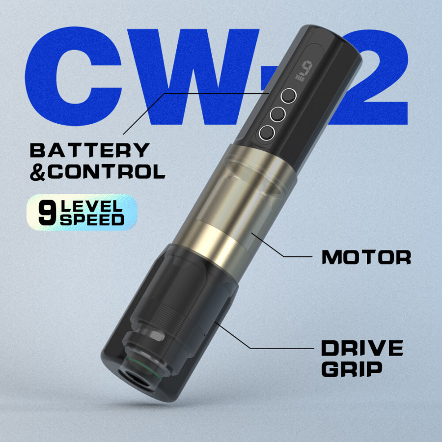 Беспроводная тату машинка CNC CW2 Wireless Tattoo Pen – цена, описание и отзывы — фото