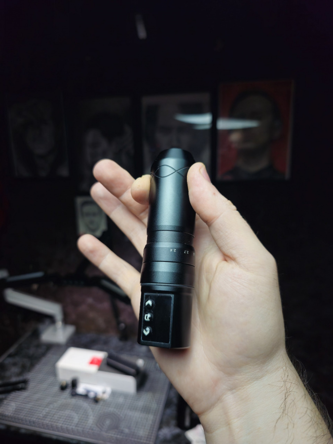 Беспроводная тату машинка Defender Vector Stealth 2 PowerBolt – цена, описание и отзывы — фото
