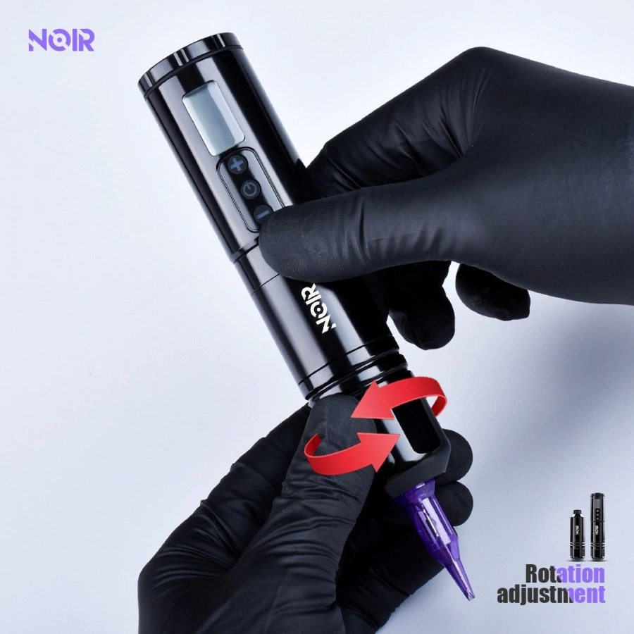 Беспроводная тату машинка Noir Wireless Rotary Tattoo Pen Machine – цена, описание и отзывы — фото