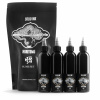 Solid Ink Horitomo Sumi Set (Black, Dark, Medium, Light)
