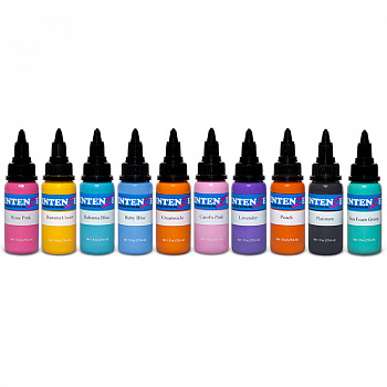 Intenze 10 color set