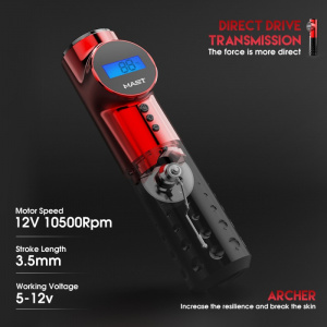 Беспроводная тату машинка Mast Archer Max Wireless Battery – цена, описание и отзывы — фото