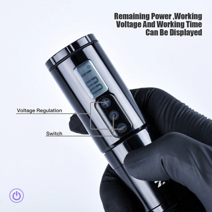 Беспроводная тату машинка Noir Wireless Rotary Tattoo Pen Machine – цена, описание и отзывы — фото