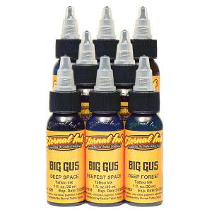 Набор красок Eternal big gus 8 bottle set BGS – цена, описание и отзывы — фото