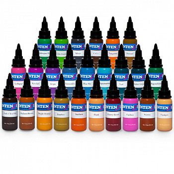 Intenze 25 color set
