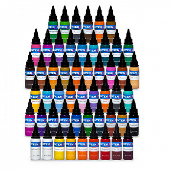 Intenze 54 color set