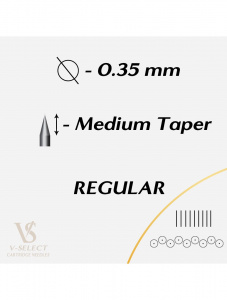 Картриджи (модульные иглы) EZ V-select  Magnum Medium Taper – цена, описание и отзывы — фото