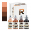 Набор красок World Famous Ink Sasha O'Kharin RGBY Skin Tone Set – цена, описание и отзывы — фото