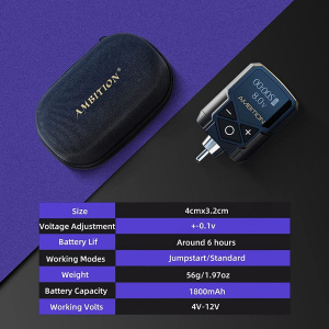 Беспроводной блок питания Ambition Kuark Mini Wireless RCA – цена, описание и отзывы — фото