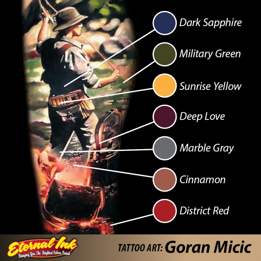 Набор красок Eternal goran micic artist's palette full set GMS – цена, описание и отзывы — фото