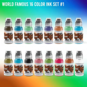 Набор красок World Famous Ink 104 Bottle Color Set – цена, описание и отзывы — фото
