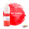 Пигмент для татуажа Hanafy Colours Pigments № 1 - Coral – цена, описание и отзывы — фото
