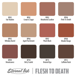 Набор красок Eternal Rich Pineda Flesh To Death 12 Colors Set – цена, описание и отзывы — фото