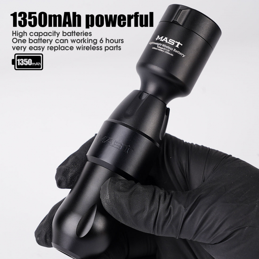 Беспроводной блок питания Mast T1 Wireless Battery Tattoo Power Supplies – цена, описание и отзывы — фото