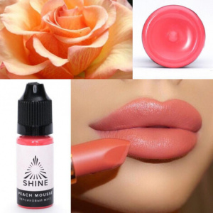 Пигмент для татуажа Shine Peach Mousse / Персиковый мусс – цена, описание и отзывы — фото