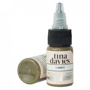 Пигмент для татуажа Perma Blend Tina Davies 'I Love INK' 1 Grey – цена, описание и отзывы — фото