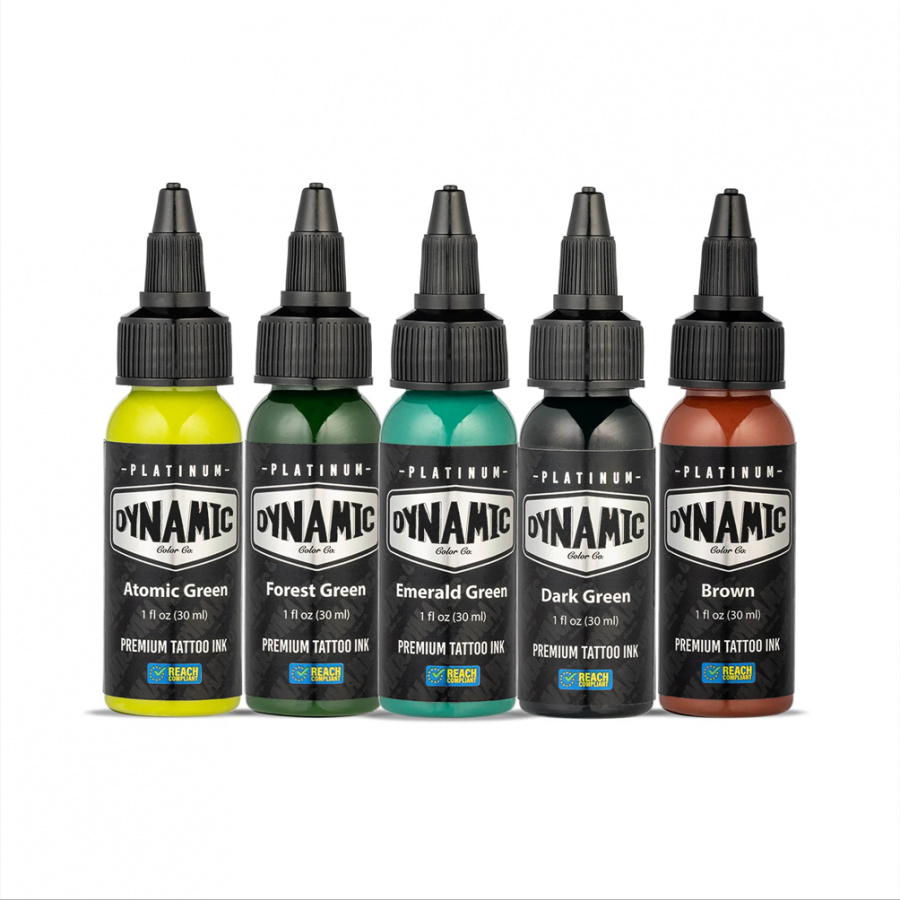 Набор красок Dynamic Platinum Earth 5 Bottle Color Set – цена, описание и отзывы — фото