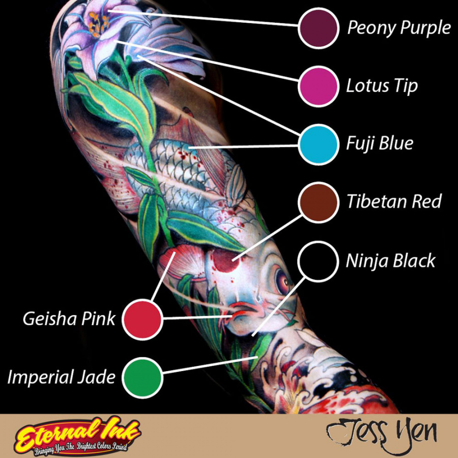 22 пигмена Eternal Jess Yen 22 Colors Set – цена, описание и отзывы — фото